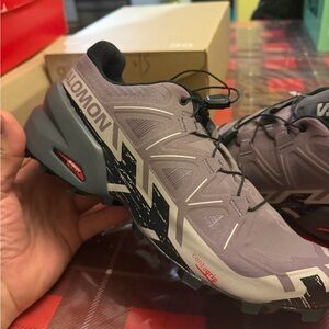 Salomon Men's Speed cross 6 sz 10 new no box $160 plus tax retail price!!